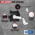 Hvac Air Blend Door Actuator Replacement By Aa Ignition Passenger Side Compatible With Ford Lincoln Vehicles 2007-2014 Edge