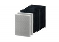 Merchandise Mecca Replacement 2 Hepa Air Filters And 8 Carbon Pre-filters For Fellowes Hf-300 Fits Ap300ph Hf300 Aeramax 290 