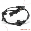 A-premium Front Left Or Right Abs Wheel Speed Sensor Compatible With Ford Models Fiesta 2011 2012 2013 Hatchback Sedan Driver