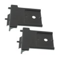 Front Lower Bumper Cover Support Bracket Pair For Chevy Suburban Tahoe 2015 To 2020 Polypropylene Plastic Gm1042134 22936479 