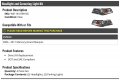 Marketplace Auto Parts Headlight And Cornering Light 4 Piece Kit Compatible With 2006-2011 Mercury Grand Marquis