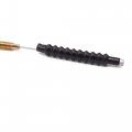 Uxcell 130cm Length Black Rubber Coated Motorcycle Motorbike Clutch Cable Wire For Cg200