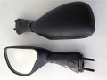 Httmt Mt068- Motorcycle Black Aftermarket Racing Mirrors Compatible With 1998-2002 Kawasak Ninja Zx6r 1998-2003 Zx9r 2006-2008