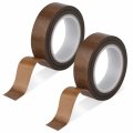 Low Friction Ptfe Drawer Slide Glide Tape 2 Rolls 0 51in X 32 81ft Brown Abrasion Squeak Resistant Surface Protection For Wood 