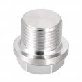 Uxcell G3 8 Male Outer Hex Head Plug 304 Stainless Steel Solid Thread Corrosion Resistant Bung Pipe Fitting