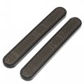 Motoforti Front Lower Fork Reflector Sticker Rear Saddlebag Reflective Cover Universal Smoke 1 Pair 
