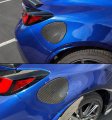 Real Carbon Fiber Direct Add-on Gas Fuel Door Cover Cap Compatible With 2022-2023 Subaru Brz Toyota Gr86