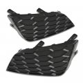 G-plus Fog Light Covers Grille Bezel Compatible With 2016 2017 2018 2019 Nissan Sentra Lamp Accessories Cover Pair Black