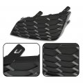 G-plus Fog Light Covers Grille Bezel Compatible With 2016 2017 2018 2019 Nissan Sentra Lamp Accessories Cover Pair Black
