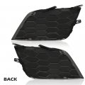 G-plus Fog Light Covers Grille Bezel Compatible With 2016 2017 2018 2019 Nissan Sentra Lamp Accessories Cover Pair Black