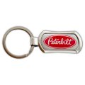 Peterbilt Chrome Metal Keychain 
