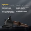 Ocpty Set Of 8 Boot Ignition Coils Pack Dg521 C1659 Fits Ford Expedition F450 F550 Super Duty For Lincoln Navigator