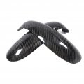 Fydun Automotive Interior Rearview Mirror Cover Add-on Fit For Porsche Boxster Cayman 997 911 987 2pcs Carbon Fiber Cap