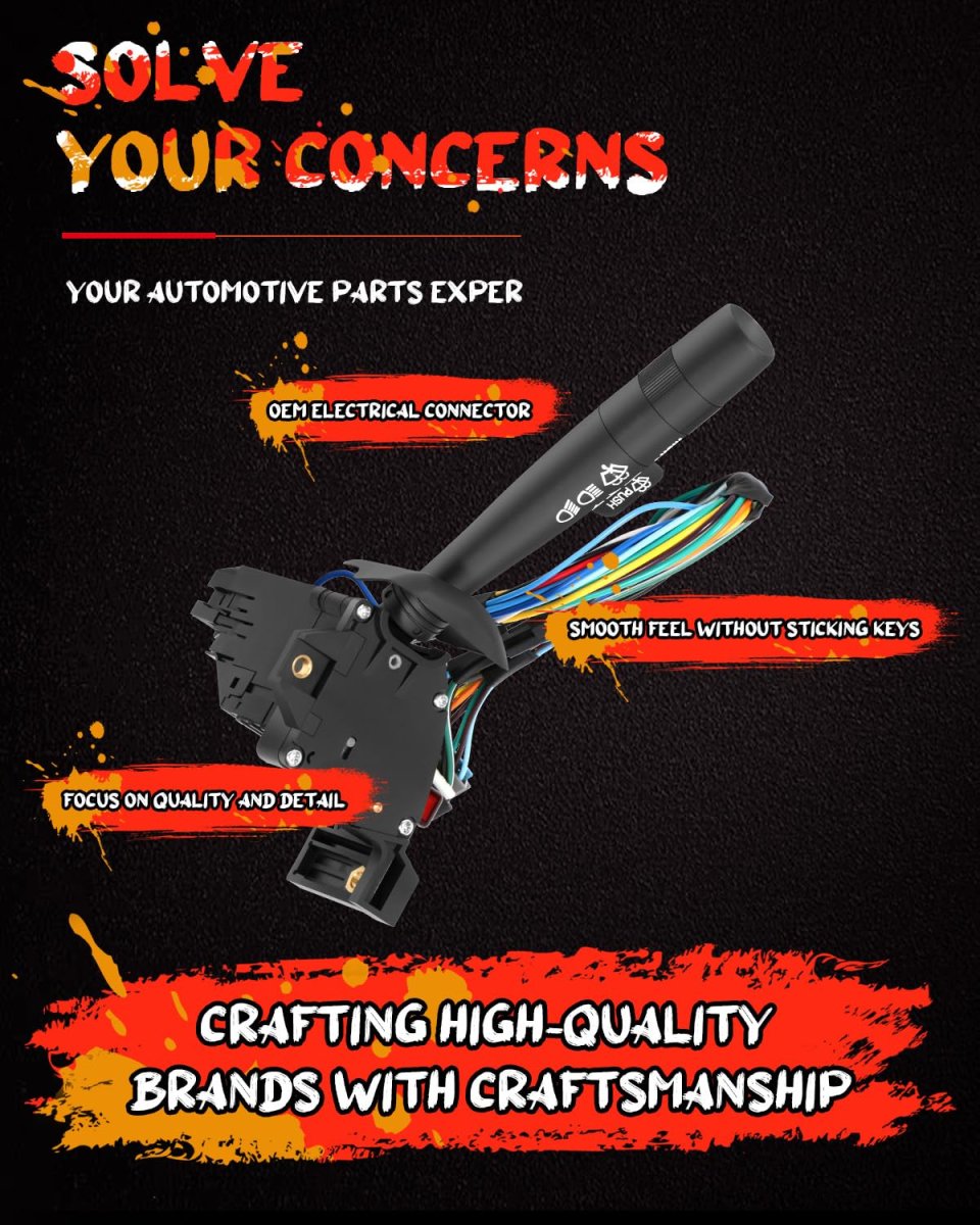 Multi-function Turn Signal Switch For Chevy Astro 1996-1999
