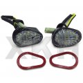 Smt-euro Led Flush Mount Turn Signal Compatible With 2006 2007 2008 Yzf R1 R6 R6s Clear B00rue0ypu