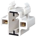 Leviton 26720-100 Gx23 Gx23-2 Base 2-pin Compact Fluorescent Lampholder 