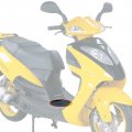 Minho Motorcycle Battery Box Cover Fit For Chinese Gy6 150cc Mopeds Scooter Yy150t-12 Jonway Body Panel Parts