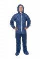 International Enviroguard Disposable Ultra Lightweight Coveralls Blue Size 4xl Case Of 25 