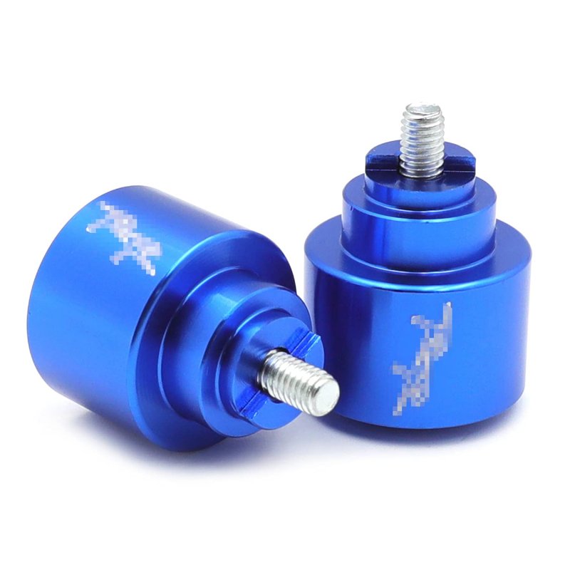 Hand Bar Ends For Cbr 250 600 900 929 954rr 1100 Rr Cbr1100xx Rc51 Blue Anodized Billet Aluminum Cnc Handlebar
