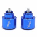 Hand Bar Ends For Cbr 250 600 900 929 954rr 1100 Rr Cbr1100xx Rc51 Blue Anodized Billet Aluminum Cnc Handlebar