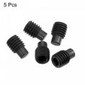 Uxcell M8 X 12mm Hex Head Set Screws 1 25 Pitch Half Dog Point Socket Screw 5pcs