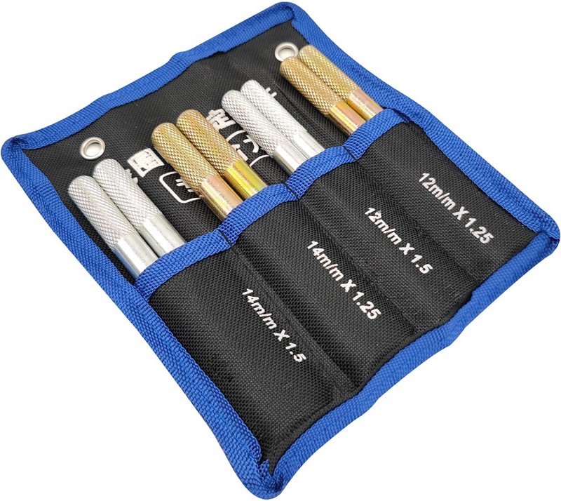 Wheel Alignment Pin Guide Tool Set 8 Piece Fixing Bolts For Changing Tires On Cars With Lug Alloy Steel Automotive Mechanic