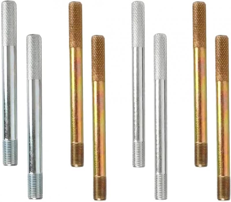 Wheel Alignment Pin Guide Tool Set 8 Piece Fixing Bolts For Changing Tires On Cars With Lug Alloy Steel Automotive Mechanic