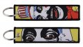 Captain Spaulding House Of 1000 Corpses Horror Movie Halloween Keychain Vintage Key Tag Chain Fob Ring Double Sided Polyester 5 
