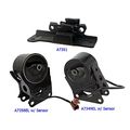Engine Motor Trans Mount Set 3pcs For 2004-2006 Nissan Maxima 3 5l Auto Transmission With Sensor 112708j10a 113208j10a
