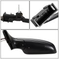 Vw1320117 Factory Style Driver Left Side Mirror Manual Folding Adjust Heated Glass Compatible With Vw Golf Jetta 99-05 Textured