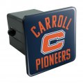 Carroll University Pioneers Logo Tow Trailer Hitch Cover Plug Insert 2