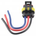 Carbhub 5 Sets 3 Pin Connector Waterproof With Male And Female Way 16 Awg Wire Fit For Motorcycle Scooter Car Truck Quad Bike