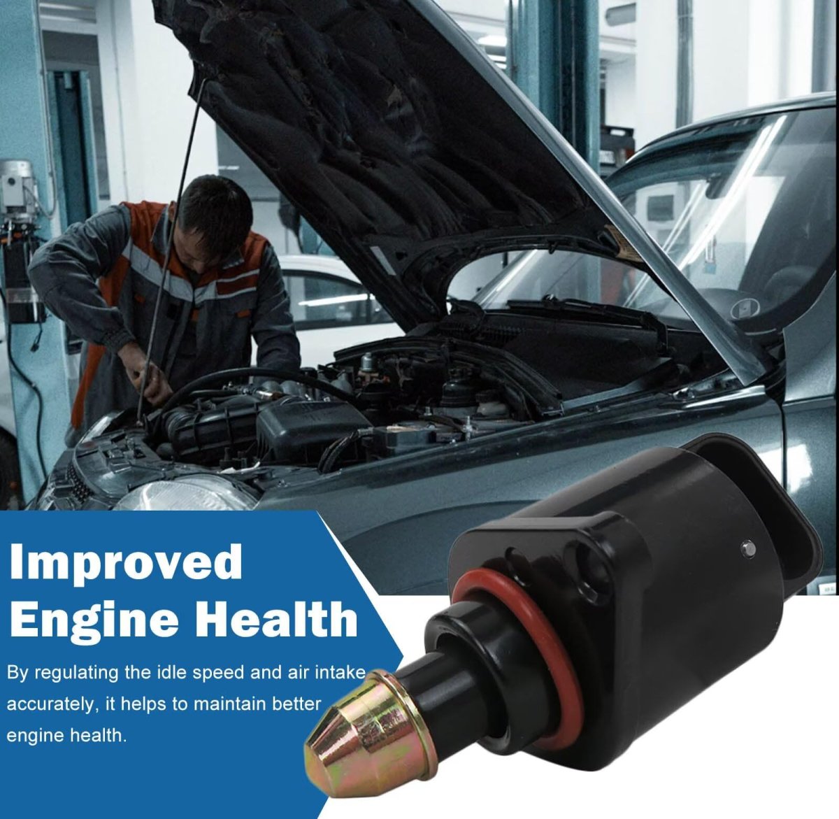 Car Idle Control Valve Motor Air For Unstable For Unsmooth Acceleration Replacement 90380 10526 King Kong Buick Jac Binyue
