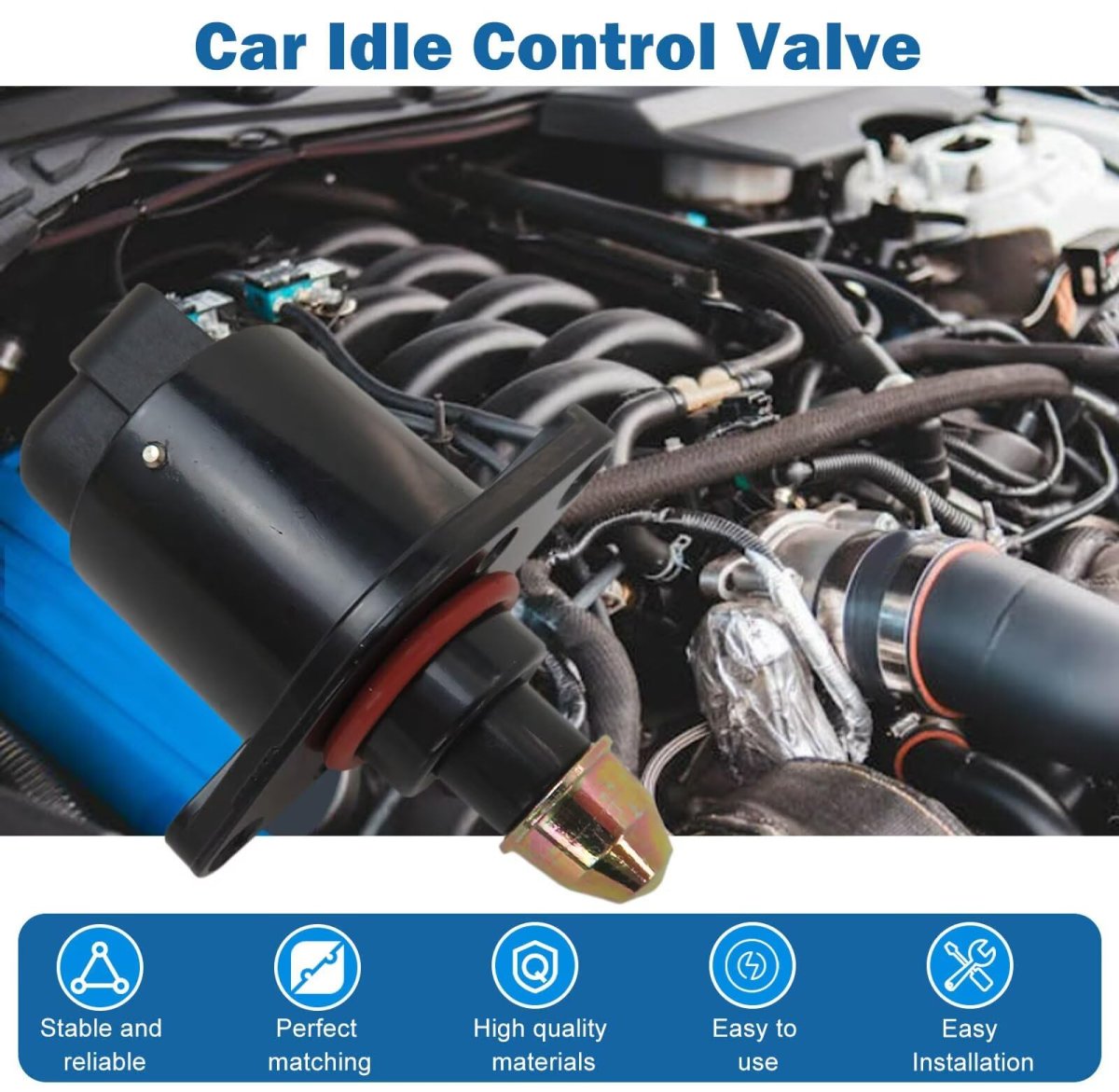Car Idle Control Valve Motor Air For Unstable For Unsmooth Acceleration Replacement 90380 10526 King Kong Buick Jac Binyue