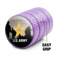 U S Army Logo With Soldier Silhouettes Tire Rim Wheel Aluminum Valve Stem Caps