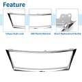 Front Grille Trim Hood Bumpere Grill For Lexus Es 350 2010-2012 No 5311133350 Kidney Grill Chrome Silver Tongrille Trim Hood