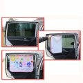 Car Sun Shade Curtain For Side Window Multifunctional Storage Protection With Mesh Bag Cartoon Suction Cup Hand In Hand 