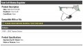 Marketplace Auto Parts Front Left Driver Side Power Window Regulator Assembly With Motor Compatible 1999-2003 Toyota Solara