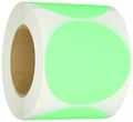 Aviditi Dl615j Circle Inventory Color Coded Label 4 Diameter Fluorescent Green Roll Of 500 