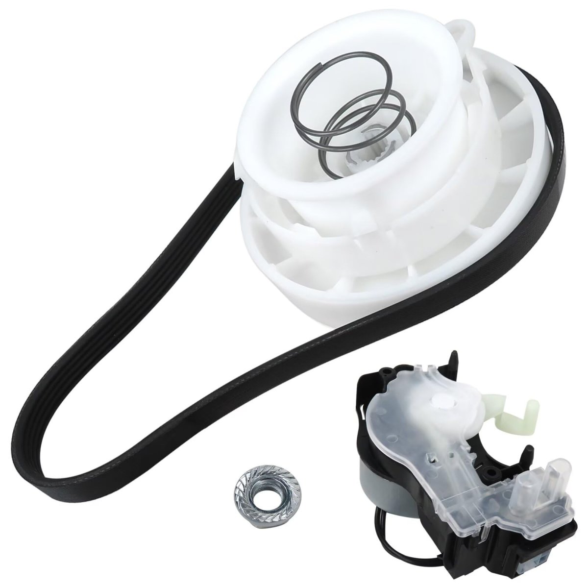 W10913953 Washer Shift Actuator W10721967 Pulley Clutch Kit W10006384 Drive Belt For Ken-more 11020362812 11021112020