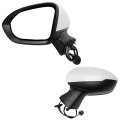 Dasbecan Left Driver Side Mirror For 2016-2019 Chevy Cruze Chevrolet View Assembly Replace Gm1320541 Non-heated Power 