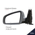 Spieg Au1320106 Au1321106 Side Mirror Set For 2002-2008 Audi A4 Quattro S4 Pair View Assembly Power Adjustment Heated Glass