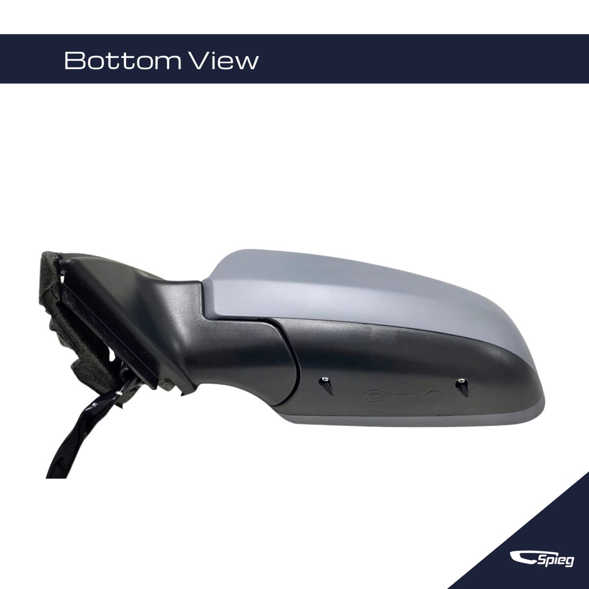 Spieg Au1320106 Au1321106 Side Mirror Set For 2002-2008 Audi A4 Quattro S4 Pair View Assembly Power Adjustment Heated Glass
