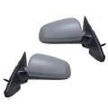Spieg Au1320106 Au1321106 Side Mirror Set For 2002-2008 Audi A4 Quattro S4 Pair View Assembly Power Adjustment Heated Glass 