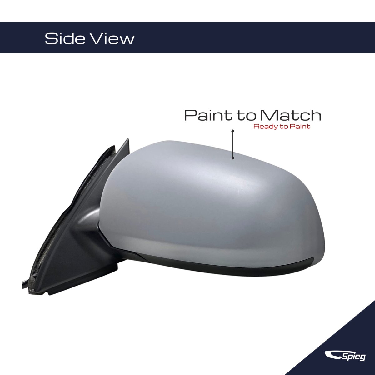 Spieg Au1320106 Au1321106 Side Mirror Set For 2002-2008 Audi A4 Quattro S4 Pair View Assembly Power Adjustment Heated Glass