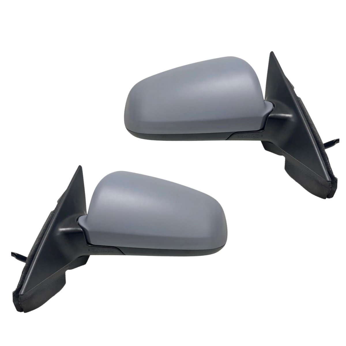 Spieg Au1320106 Au1321106 Side Mirror Set For 2002-2008 Audi A4 Quattro S4 Pair View Assembly Power Adjustment Heated Glass