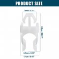 Acropix Hood Prop Rod Clip Retainer Fit For Infiniti Nissan Pack Of 1 White