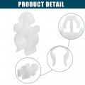 Acropix Hood Prop Rod Clip Retainer Fit For Infiniti Nissan Pack Of 1 White