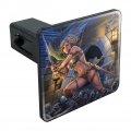 Warrior Maiden Zombie Undead Slayer Fantasy Tow Trailer Hitch Cover Plug Insert