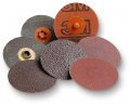 Roloc Disc 361f Aluminum Oxide Abrasive Discs Grit 36 Tr Attachment 1 In Diameter 50 Pack For Angle Grinders